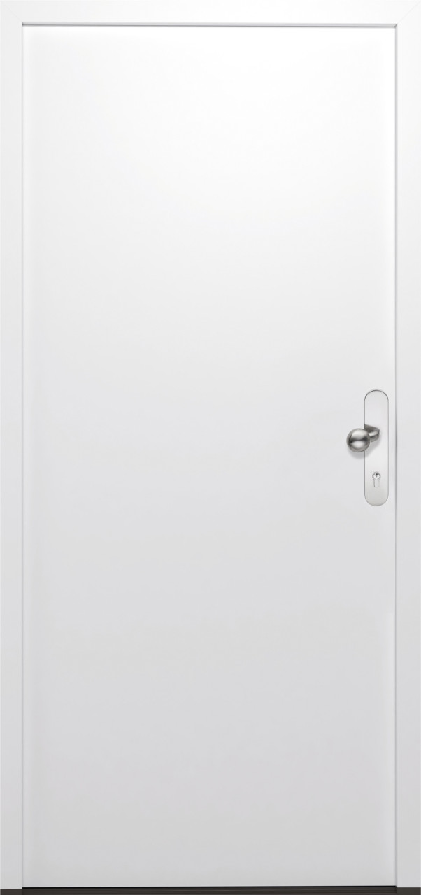 Hörmann Sicherheitstür KSI Thermo46 RC2 weiß 100 x 210 cm Rechts von Hörmann