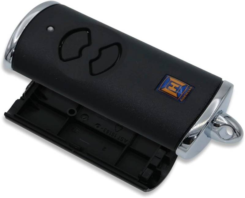 Hörmann Türöffner Hörmann Handsender Cover HSE2BS schwarz Struktur matt Leer Gehäuse von Hörmann