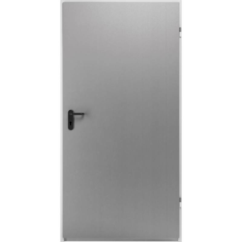 ZK-Tür-Element eingehängt Verzinkt 875 mm x 2000 mm x 80 mm DIN Links von Hörmann
