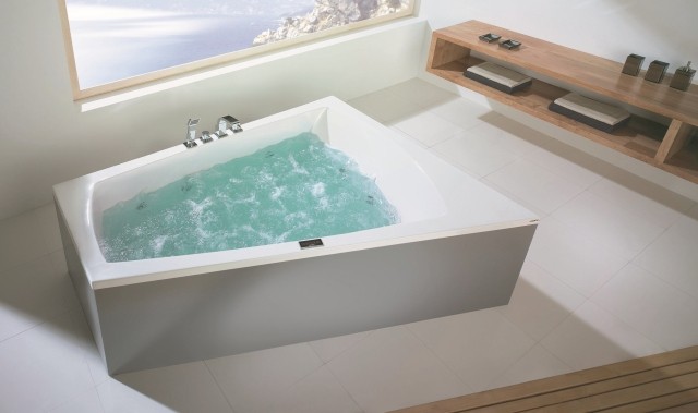 Hoesch Badewanne Largo Trapez 1800x1400 rechts, 3706.010 von Hoesch