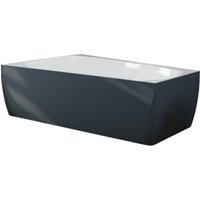 Hoesch Badewanne iSENSI Trapez 180x140cm, L, Üb.- + AL, w, schiefg-w von Hoesch