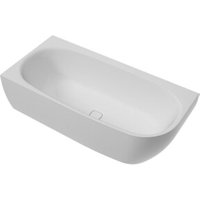 Hoesch Eck-Badewanne iSENSI 190x90cm, li, Üb.- + Ablauf, weiß, weiß von Hoesch