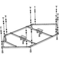 Hoesch Spezial-Untergestell Sechseck, 180x80cm, für Badewanne von Hoesch
