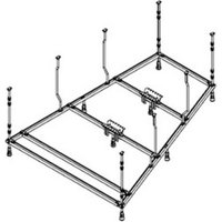 Hoesch Spezial-Untergestell Trapez, 150x100cm, links, für Badewanne von Hoesch