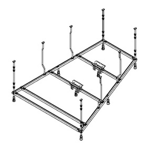 Hoesch Untergestell für BW Trapez 120905 von Hoesch