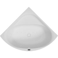 Hoesch Whirlpool iSensi Eck 1500x1500 Monolith System iSensi Weiß, BiColor Weiß-Grau von Hoesch