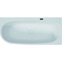 Hoesch Whirlpool iSensi Eck 1800x800 Monolith re. m. Überlaufschlitz, System iSensi Weiß von Hoesch