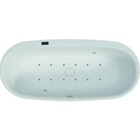 Hoesch Whirlpool iSensi Oval 1900x1200 Monolith iSensi System re., BiColor Weiß-Schwarz von Hoesch