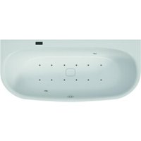 Hoesch Whirlpool iSensi Vorwand 1900x900 Monolith iSensi System re., BiColor Weiß-Grau von Hoesch