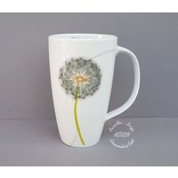xxl Becher 0, 6 L Pusteblume 0, 4 Wunschname Geschenk Weihnachten Beste Freundin Großeltern Porzellan Personalisiert von HoeschPorzellan