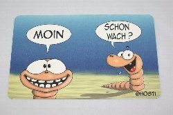 Hösti Frühstücksbrett Moin Schon wach von Hösti