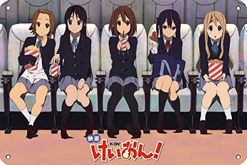 Hofarkows K-ON Poster Japan Anime Manga Metall Blechschild Schlafzimmer Home Wall Decor Metal Poster 30,5 x 20,3 cm Hofarkows K-ON Poster Japan Anime Manga Metall Blechschild Schlafzimmer Home Wall Decor Metal Poster 30,5 x 20,3 cm von Hofarkows