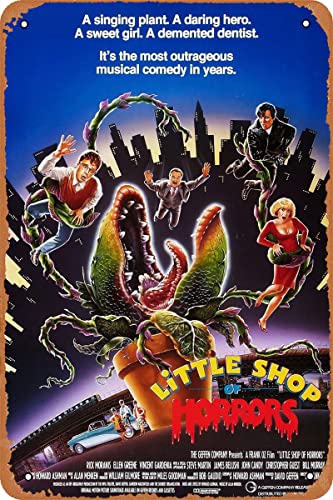 Little Shop of Horrors Filmposter Horror-Filmschild Retro Vintage Wandkunst Dekor Metallschild 20,3 x 30,5 cm Little Shop of Horrors Filmposter Horror-Filmschild Retro Vintage Wandkunst Dekor Metallschild 20,3 x 30,5 cm von Hofarkows