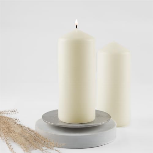 HOFER STUMPENKERZEN SET 70 x 170 mm – elfenbein, creme, champagner | besonders lange Brenndauer ca. 67 Std. | dicke Stumpen Kerzen | Großpackung | 2er Kerzen Set HOFER STUMPENKERZEN SET 70 x 170 mm – elfenbein, creme, champagner | besonders lange Brenndauer ca. 67 Std. | dicke Stumpen Kerzen | Großpackung | 2er Kerzen Set von Hofer