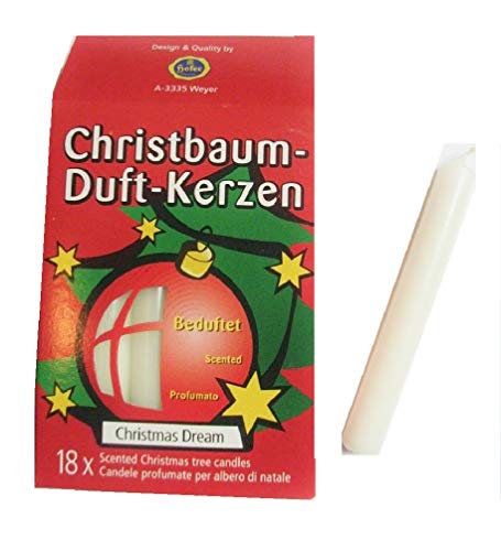 Hofer Baumkerzen (Christmas Dream) weiß 18 Stück von Hofer