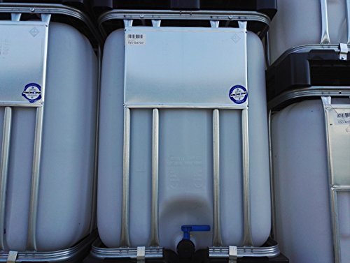 Hofer24 800 Liter IBC Container Regentonne Wasserfass Tank NEU von Hofer24