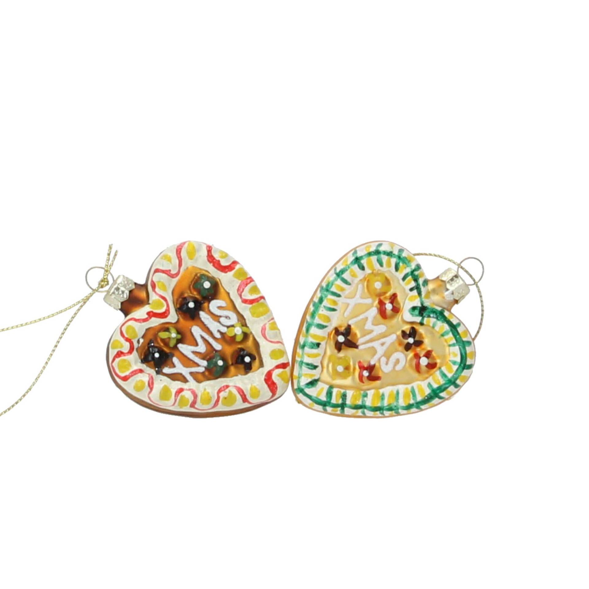 Hoff Christbaumschmuck Lebkuchenherz 2er Set von Hoff Interieur