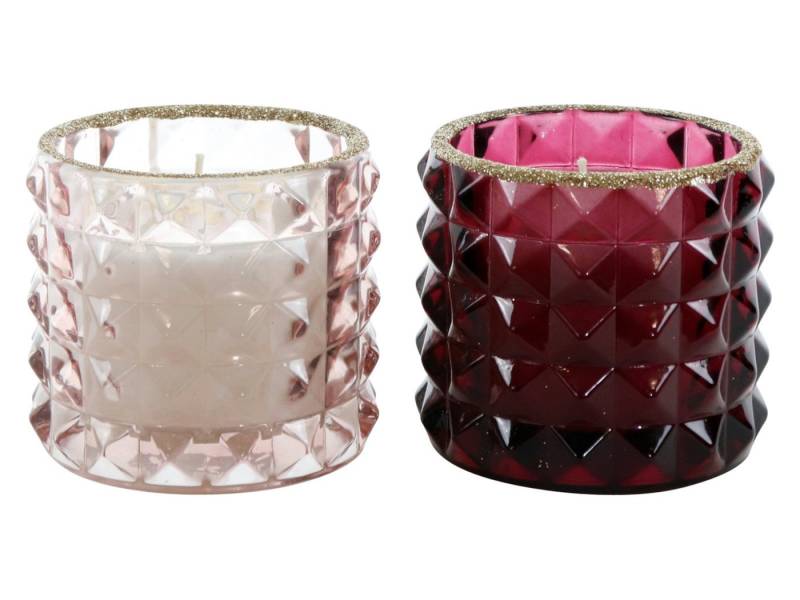 Hoff Kerzenleuchter Kerzenleuchter Purpur sortiert 9 x 8,5 cm (1Stück) von Hoff