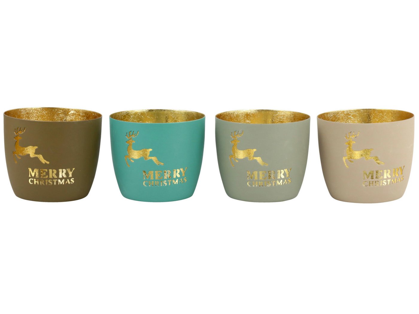 Hoff Windlicht Hirsch mehrf. Windlicht sortiert 9cm (1 Stück) von Hoff