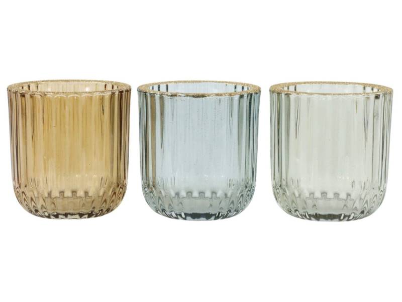 Hoff Windlicht Legacy mehrfarbig Windlicht sortiert 9,4cm (1 Stück) von Hoff