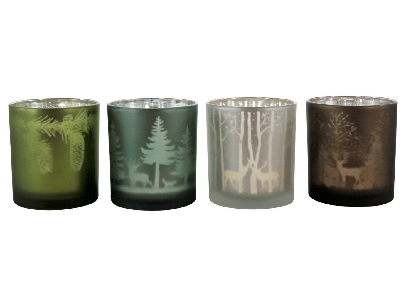 Hoff Windlicht Zauberwald mehrfarbig Windlicht sort. 10cm (1 Stück) von Hoff