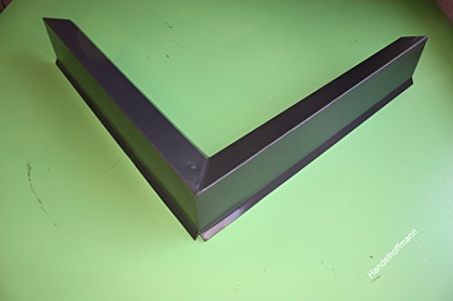 90 ° Ecke für Ortgangblech für Flachdach Aluminium 0,8 mm (groß) von Hoffmann