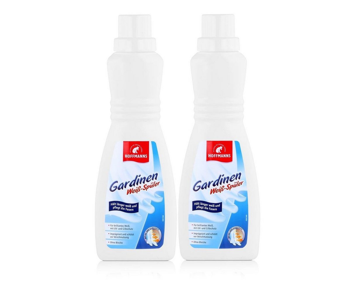 Hoffmanns Hoffmanns Gardinen Weiß-Spüler 500ml - Ohne Bleiche (2er Pack) Spezialwaschmittel von Hoffmanns