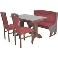 HOFMANN LIVING AND MORE Essgruppe "4tlg. Tischgruppe", (Spar-Set, 4 tlg., 4tlg. Tischgruppe), Stühle montiert von Hofmann Living And More