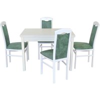 HOFMANN LIVING AND MORE Essgruppe "5tlg. Tischgruppe", (Spar-Set, 5 tlg., 5tlg. Tischgruppe), Stühle montiert von Hofmann Living And More