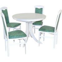 HOFMANN LIVING AND MORE Essgruppe "5tlg. Tischgruppe", (Spar-Set, 5 tlg., 5tlg. Tischgruppe), Stühle montiert von Hofmann Living And More