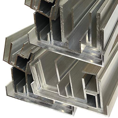 Alu U-Profil 40 x 80 x 40 x 3 mm Aluminium AlMgSi0,5 U-Stab Profil Aluprofil U-Stange (1, 50 cm) von Hofmann & Pabst