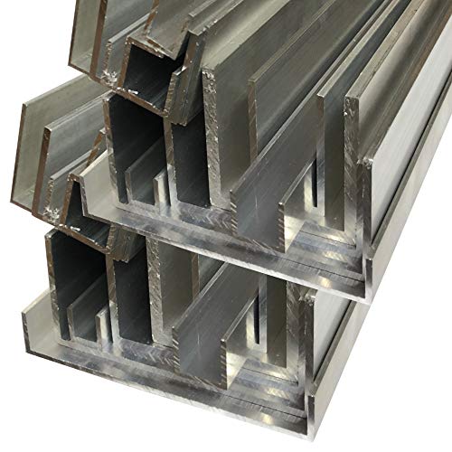 Alu U-Profil 80 x 80 x 80 x 4,0 mm Aluminium AlMgSi0,5 U-Stab Profil Aluprofil U-Stange (50 cm) von Hofmann & Pabst