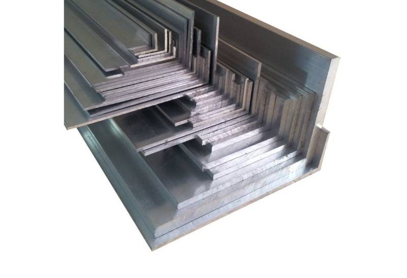 Hofmann & Pabst Winkelprofil Aluwinkel 30 x 10 x 2 mm Aluprofil Winkelprofil Alu (Aluwinkel 30x10x2mm, 4 Stück á 50cm), pressblank, Legierung: AlMgSi0,5, Winkel, Aluwinkel von Hofmann & Pabst