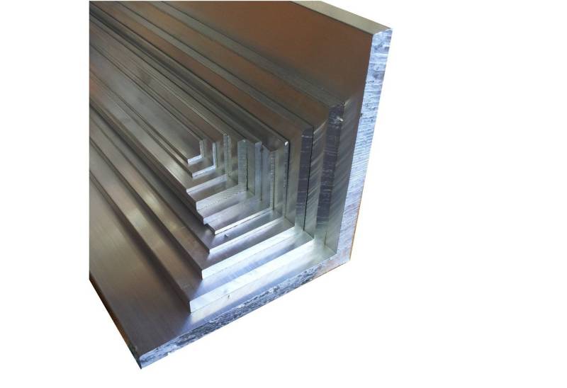 Hofmann & Pabst Winkelprofil Aluwinkel 40 x 40 x 2 mm Aluprofil Winkelprofil Alu (Aluwinkel 40x40x2mm, 2 Stck. á 50cm), pressblank, AlMgSi0,5, Winkel, Aluwinkel, gleichschenklig von Hofmann & Pabst