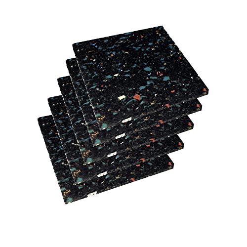 Terrassenpads 90 x 90 x 6mm 8mm 10mm 12mm 15mm 20mm, sowie 100 x 100 x 3mm! Stärke und Menge auswählbar. (90 x 90 x 10mm Menge: 200 Stück) von Hofmann & Pabst