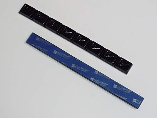 Hofmann Typ 706 Motorrad - Kleberiegel Blei 40g schwarz 2 Stück, Klebegewicht 980220-2 von Hofmann