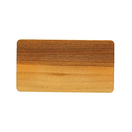 2X HOFMEISTER® Frühstücksbrett aus 2-farbigem Walnuss-Holz, 22 cm, 100% EU Handarbeit, schont Ihre Messer, stabiles Brotzeitbrett, Vesperbrettchen für die Stulle, kleines Brettchen von Hofmeister Holzwaren