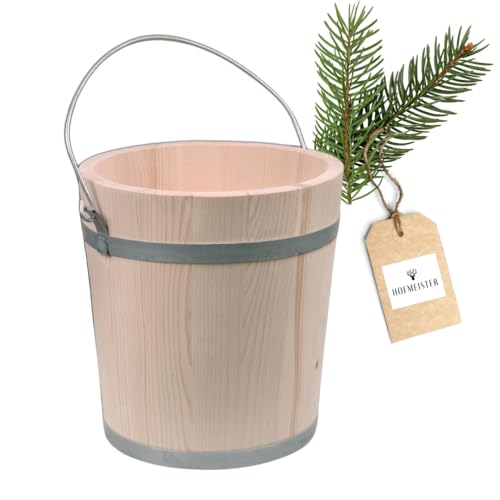 HOFMEISTER® Holzeimer, 10 Liter, aus Fichtenholz von Hofmeister Holzwaren