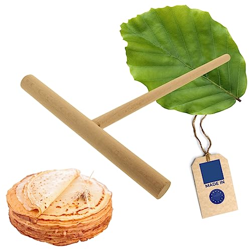 HOFMEISTER® Teig-Verteiler für Crepes-Teig, 14 cm breit, 22 cm Länge, aus Holz von Hofmeister Holzwaren