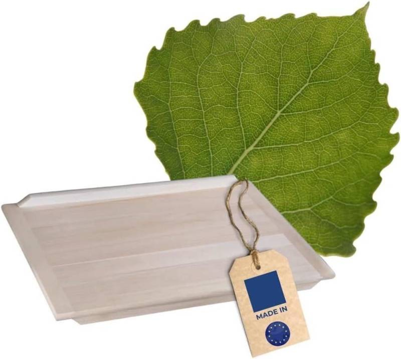 Hofmeister Backbrett Nudelbrett 75 cm Teigbrett Pappelholz, Pappelholz von Hofmeister