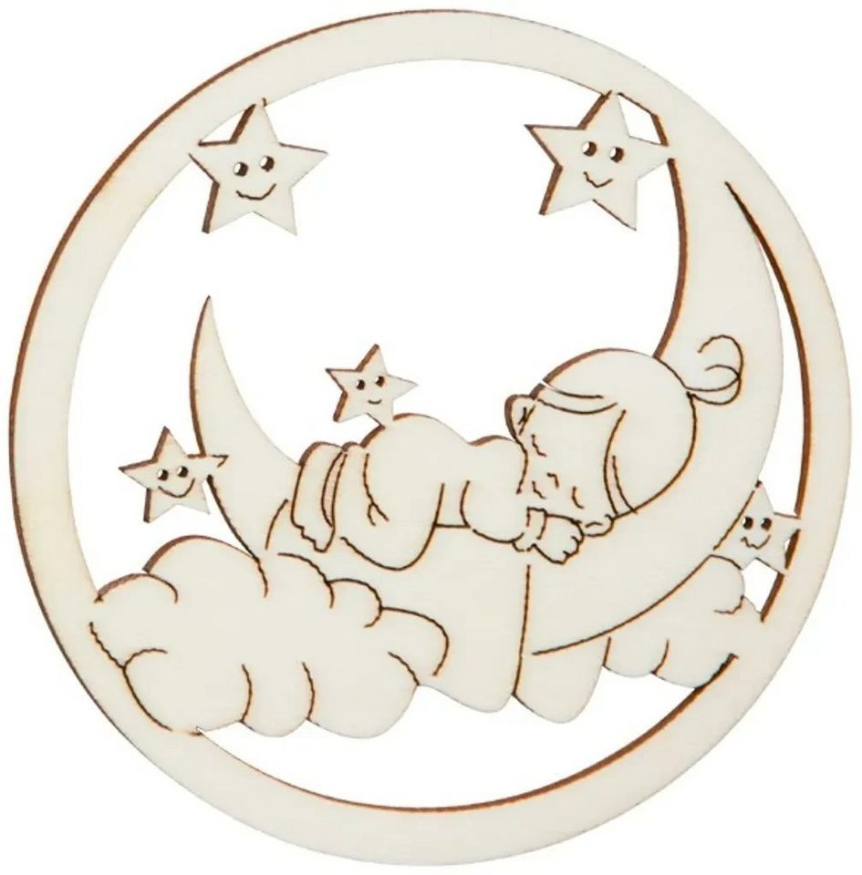 Hofmeister Fensterbild Fensterbild "Kind auf dem Mond", Bastelartikel als Dekoration geeignet Hofmeister Fensterbild Fensterbild "Kind auf dem Mond", Bastelartikel als Dekoration geeignet von Hofmeister