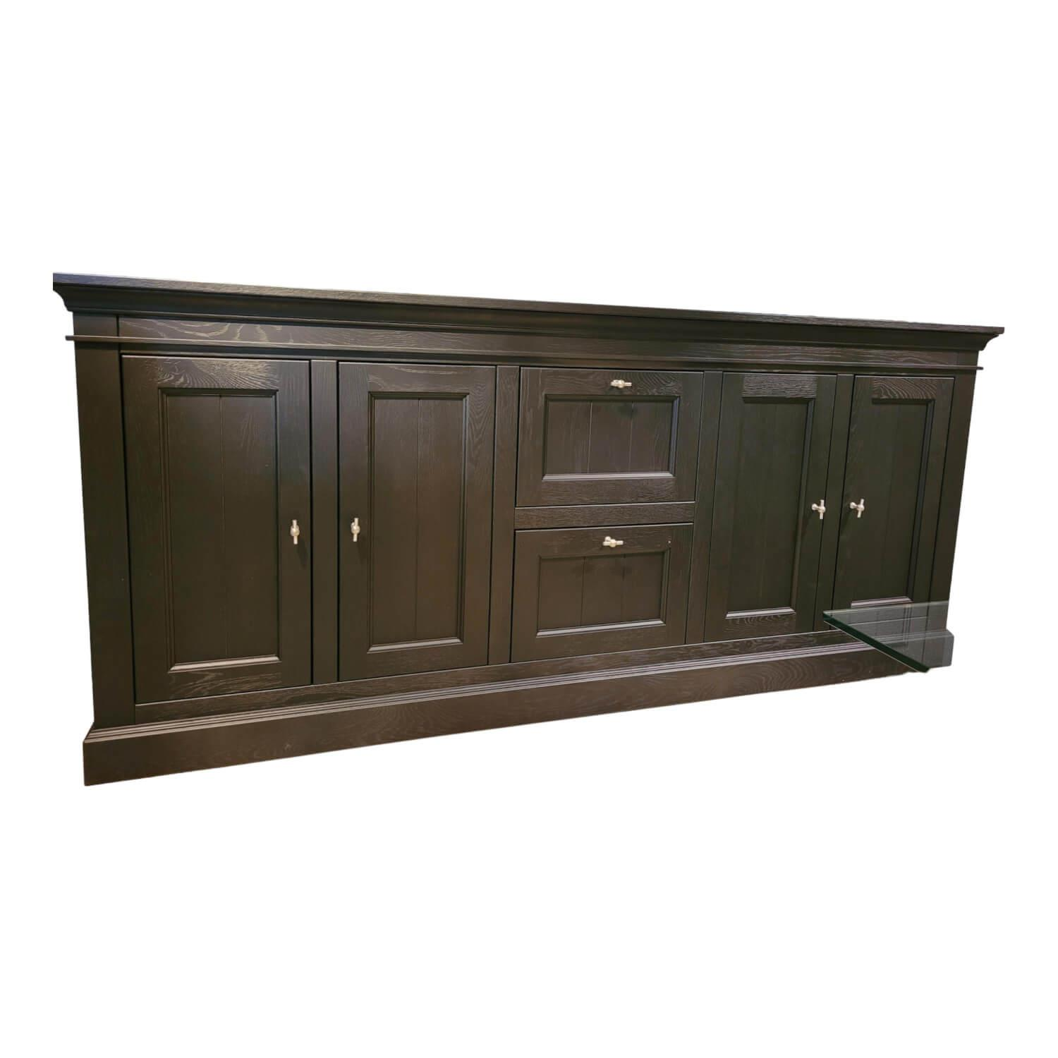 Sideboard Veluwe Eiche Massiv Schwarz von Hofstede Raanhuis