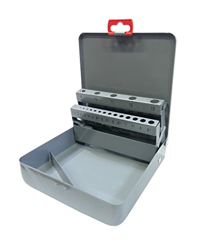 Spiralbohrerkassette Metallbohrerkassette 19 tlg. LEER grau 1,0 mm - 10,0 mm Leerbox zum eigenen Bestücken Spiralbohrerkassette Metallbohrerkassette 19 tlg. LEER grau 1,0 mm - 10,0 mm Leerbox zum eigenen Bestücken von Hoga