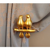 Eleganter Vorhanghalter Mit Haken, Eleganter Vorhanghalter, Dekorativer Raffhalter, Einweihungsgeschenk von HoggHomeDesign