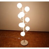 Vintage 60S/70S Große Space Age Sputnik Stehlampe Stehleuchte Von Pako Mit 9 Opalglaskugeln - Top Zustand von Hogusch