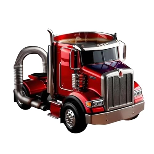 Handcrafted Truck Coffee Mug Semi-Truck Coffee Mugs LKW-Fahrer-Tasse Sattelschlepper-kaffeetassen Kreative Truck Kaffeetasse Handgefertigte LKW-kaffeetasse Sattelschlepper Förmige Tassen Mit Henkel von Hogvinnatil