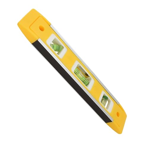 Hogvinnatil Baulaser,Magnetische Wandnivellierhilfe - Ausgleichswaage Horizontal & Vertikal Für Holzarbeiten Küchenmontage Fliesenarbeiten Haus Garage von Hogvinnatil