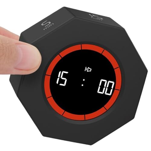 Hogvinnatil Digitaler Küchentimer - Visueller Klassenzimmer Rückwärtszähler - USB-Aufladbare Uhr Lernmaterial Für Prüfungszeitmessung Und Unterrichtsaktivitäten Hogvinnatil Digitaler Küchentimer - Visueller Klassenzimmer Rückwärtszähler - USB-Aufladbare Uhr Lernmaterial Für Prüfungszeitmessung Und Unterrichtsaktivitäten von Hogvinnatil