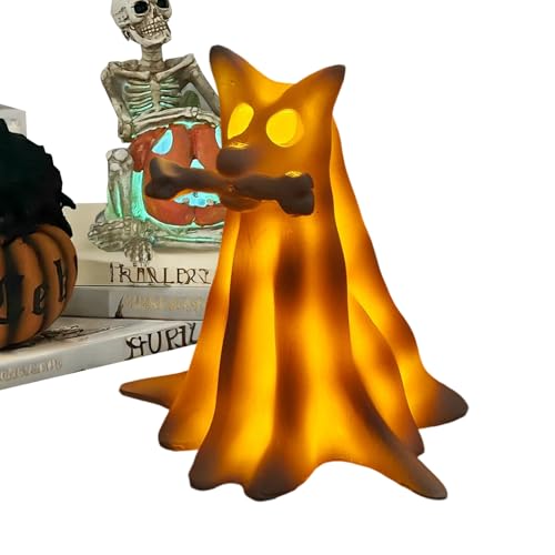 Hogvinnatil Geisterlampe | Halloween Deko Mit Dackel-Geistern - Nachtlicht Gruselige Dekoration Für Kamin Wohnzimmer Schreibtisch Schlafzimmer Hogvinnatil Geisterlampe | Halloween Deko Mit Dackel-Geistern - Nachtlicht Gruselige Dekoration Für Kamin Wohnzimmer Schreibtisch Schlafzimmer von Hogvinnatil