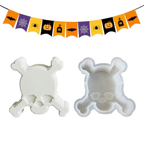 Hogvinnatil Halloween Harz Formen - Halloweenformen Für Kerzenherstellung | Handgefertigte Form Für Gips Epoxidharz Deko Cupcake Dessert Handwerk Home Kunst Party Deko Hogvinnatil Halloween Harz Formen - Halloweenformen Für Kerzenherstellung | Handgefertigte Form Für Gips Epoxidharz Deko Cupcake Dessert Handwerk Home Kunst Party Deko von Hogvinnatil